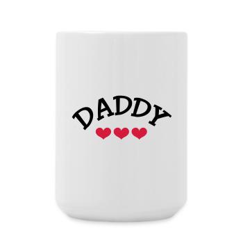 Daddy - Large Mug 440 ml - white - Front