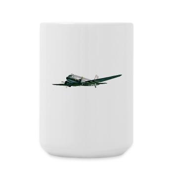 C-47 - Große Tasse 440 ml - Weiß - Vorne