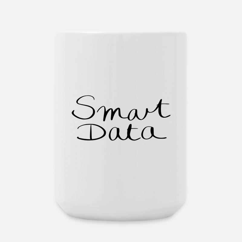 smart data - Large Mug 440 ml - white
