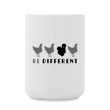 Be Different - Large Mug 440 ml - white - Front