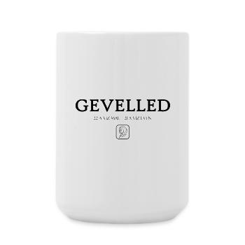 Bretagne - Gevelled - Gémeaux - Grande tasse 440 ml - blanc - Devant