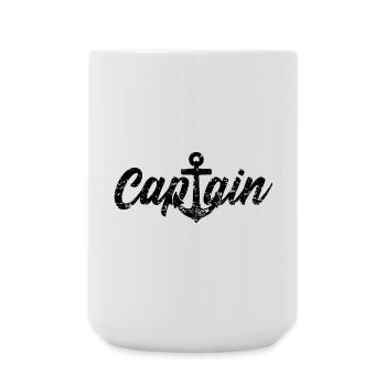 CAPTAIN KAPITÄN - Large Mug 440 ml - white - Front