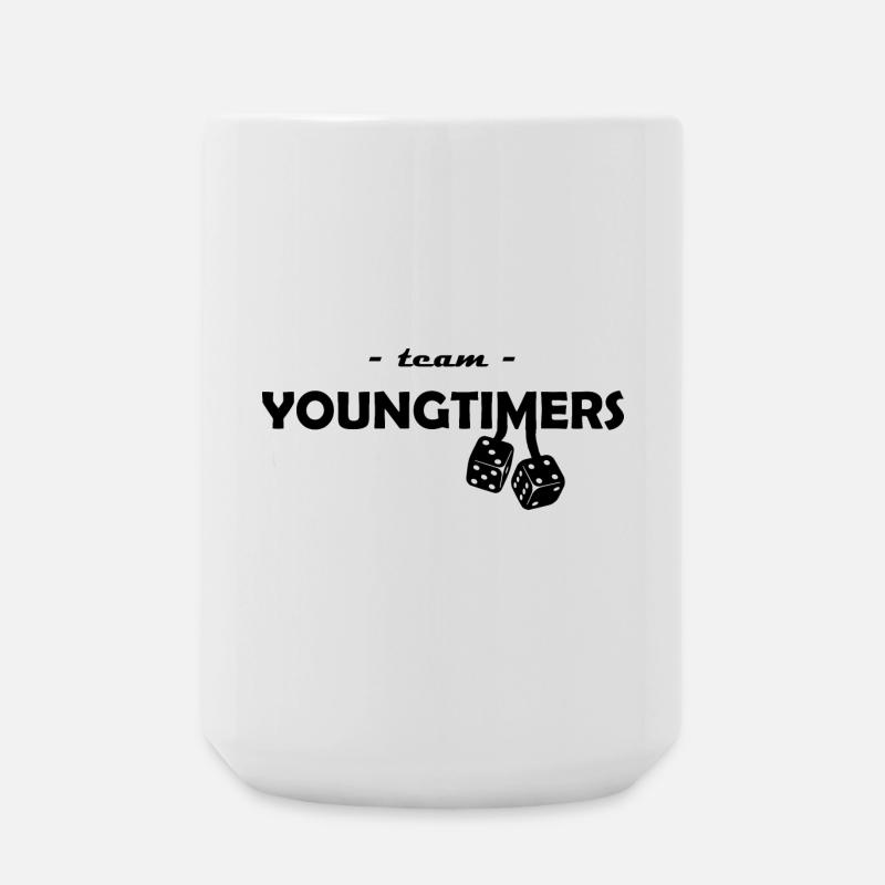 team youngtimers - Grande tasse 440 ml - blanc
