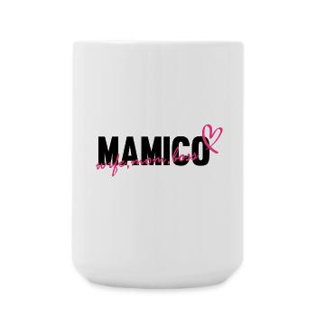 Mamico wife mom - Große Tasse 440 ml - Weiß - Vorne