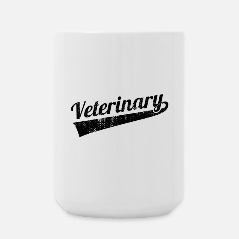 Tierarzt - Große Tasse 440 ml - Weiß