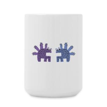 Monstres 2 mam - Grande tasse 440 ml - blanc - Devant