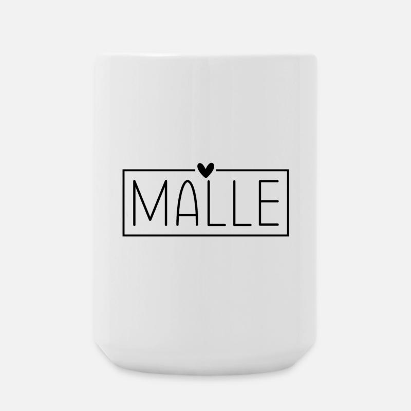 Mallorca Malle - Große Tasse 440 ml - Weiß