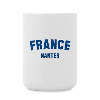NANTES France Frankreich - Grande tasse 440 ml - blanc - Devant