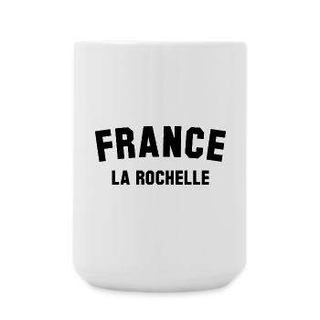 LA ROCELLE, France Frankreich - Grande tasse 440 ml - blanc - Devant