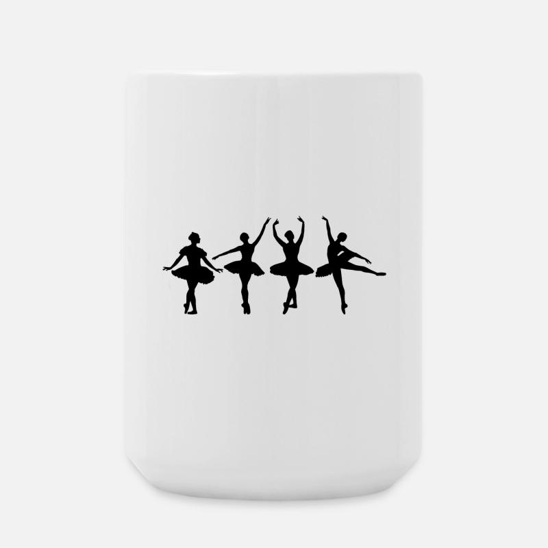 Danse de ballet - Grande tasse 440 ml - blanc