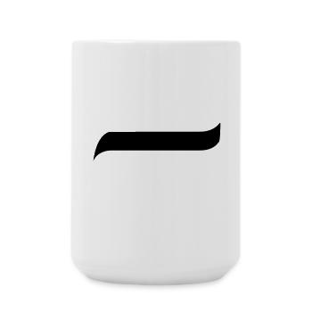 Siyah Beyaz - Grande tasse 440 ml - blanc - Devant