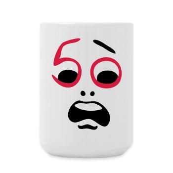 Help, 50 years! - Large Mug 440 ml - white - Front