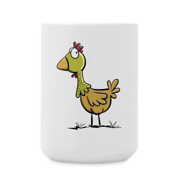 Little Chicken I Chickens I Hen I Gockel Gift - Large Mug 440 ml - white - Front