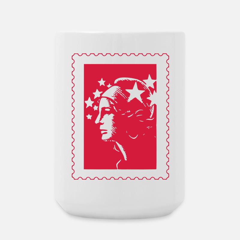 Already stamped (e) - Large Mug 440 ml - white