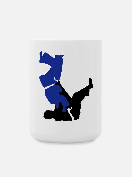 judo - Large Mug 440 ml - white