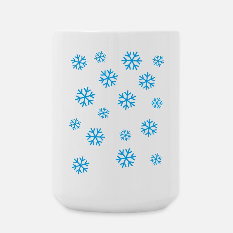 Snow - Große Tasse 440 ml - Weiß