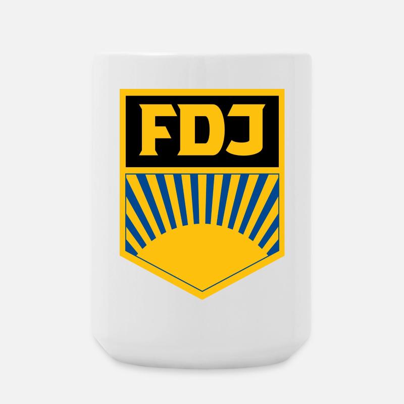FDJ - Große Tasse 440 ml - Weiß