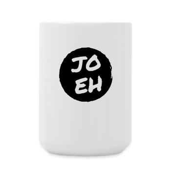 Yeah, yeah, I sure won't do it anyway ;-) - Large Mug 440 ml - white - Front