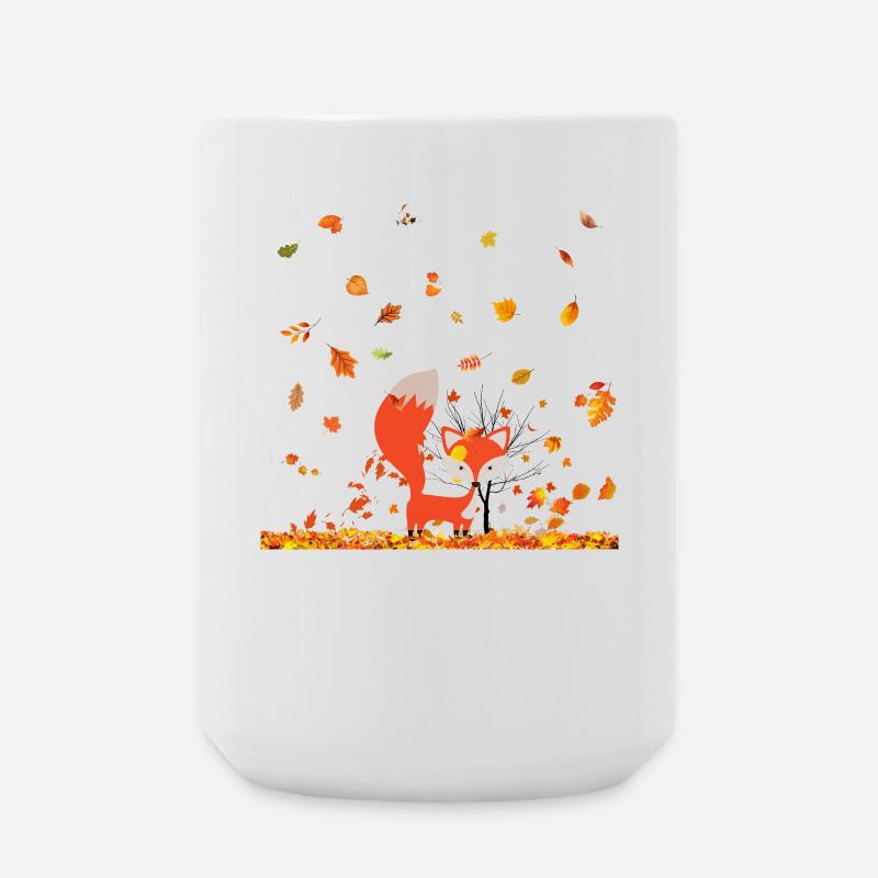 Automne - Grande tasse 440 ml - blanc