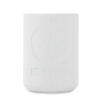 Airplane - Large Mug 440 ml - white - Front