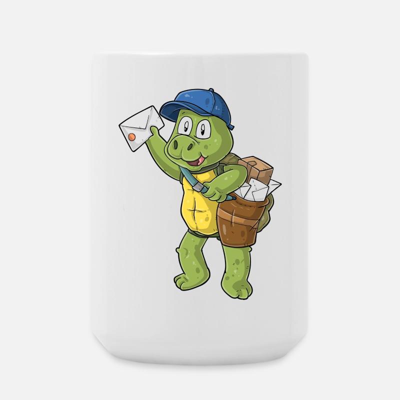 Postbote - Große Tasse 440 ml - Weiß