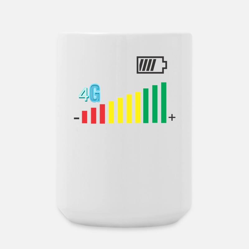 Coverage level - Large Mug 440 ml - white