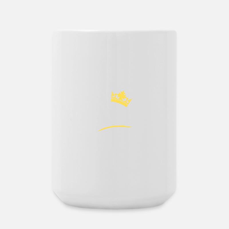 Jesus Crown Script Tee - Large Mug 440 ml - white