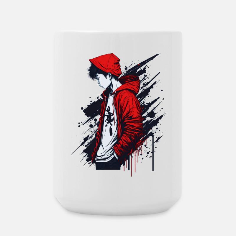 Young Street Style - Large Mug 440 ml - white