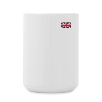 Landy essaie de me suivre quand il n’y a pas de route - Grande tasse 440 ml - blanc - Devant