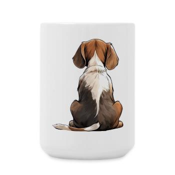 Beagle - Large Mug 440 ml - white - Front