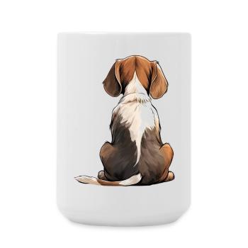 Beagle - Large Mug 440 ml - white - Front