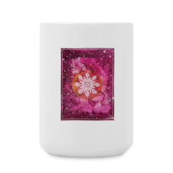Winterzauberkraft - Sonja Ariel von Staden - Große Tasse 440 ml - Weiß - Vorne