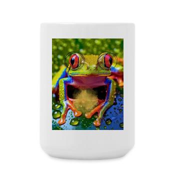 Magical Frog - Large Mug 440 ml - white - Front