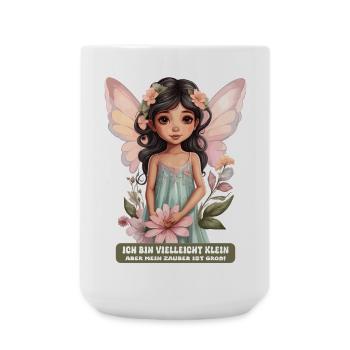 Kleine Fee - Große Tasse 440 ml - Weiß - Vorne
