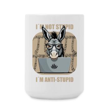 Smart Nerd Ass - Large Mug 440 ml - white - Front