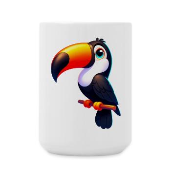 Toucan - Large Mug 440 ml - white - Front
