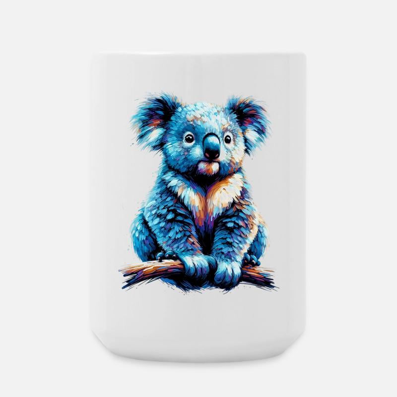 Koala - Große Tasse 440 ml - Weiß