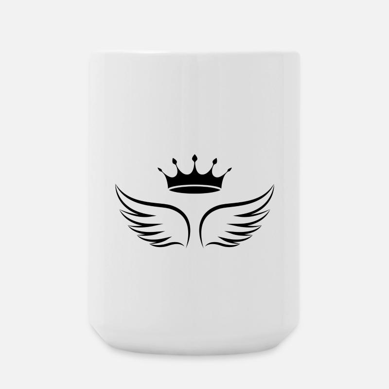 Tiara-Line - Engel der Zukunft - Große Tasse 440 ml - Weiß