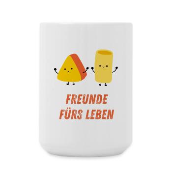 Friends for life - Large Mug 440 ml - white - Front