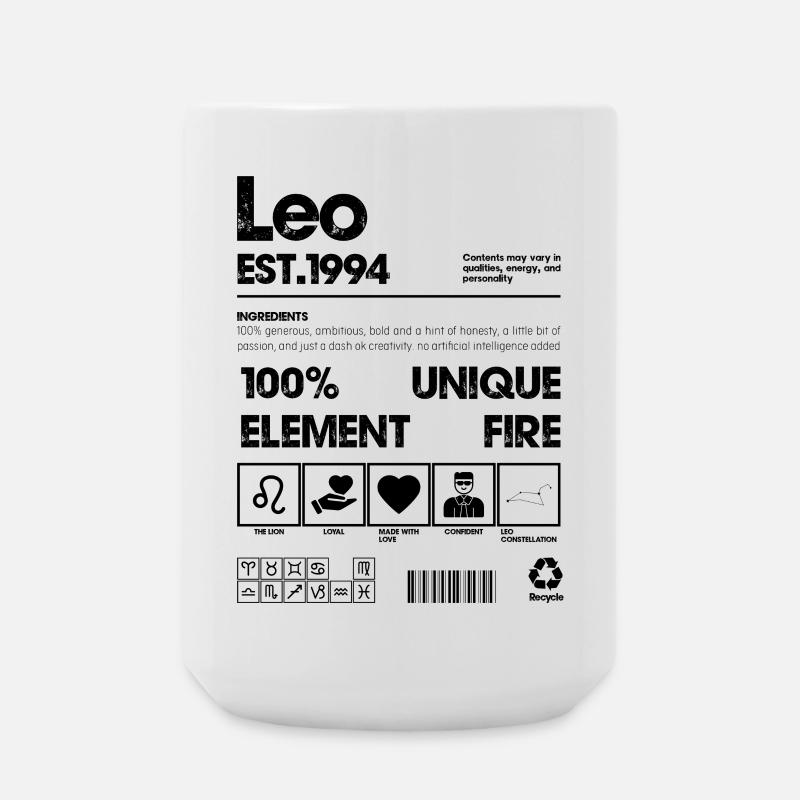 Leo 1994 - Large Mug 440 ml - white