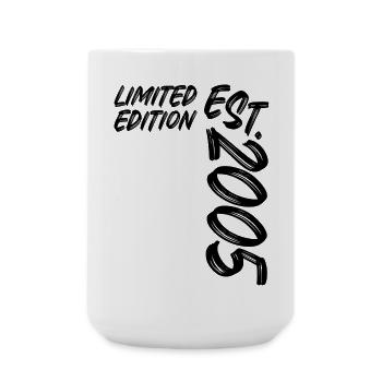 Limited Edition Est. 2005 - Große Tasse 440 ml - Weiß - Vorne