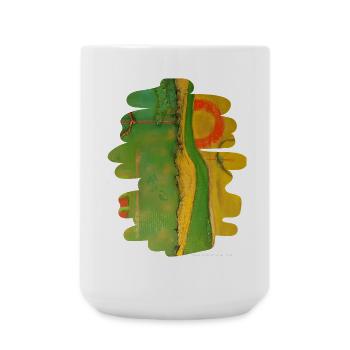 Échapper - Grande tasse 440 ml - blanc - Devant