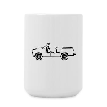  601 , Kübel , DDR NVA Kult(25) - Große Tasse 440 ml - Weiß - Vorne