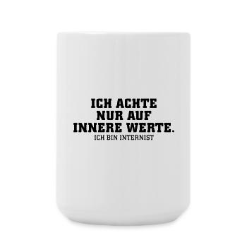 Internist - Große Tasse 440 ml - Weiß - Vorne
