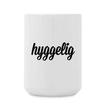 hyggelig - Grande tasse 440 ml - blanc - Devant