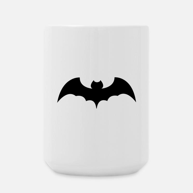 Fledermaus - Große Tasse 440 ml - Weiß