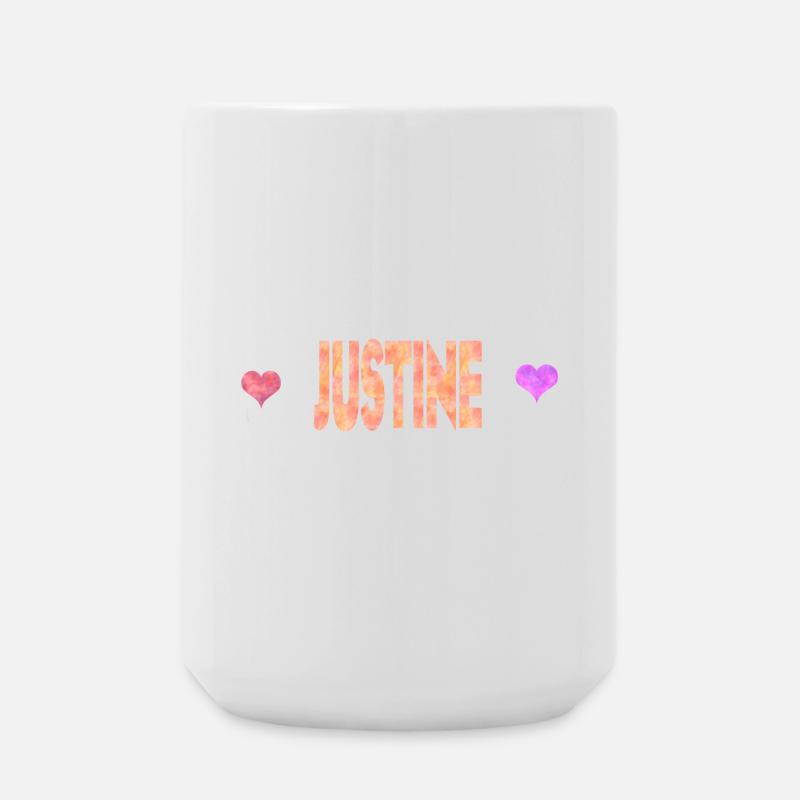 Justine - Grande tasse 440 ml - blanc