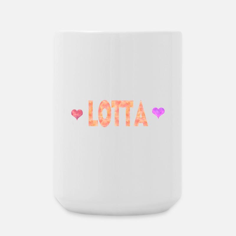 Lotta - Große Tasse 440 ml - Weiß