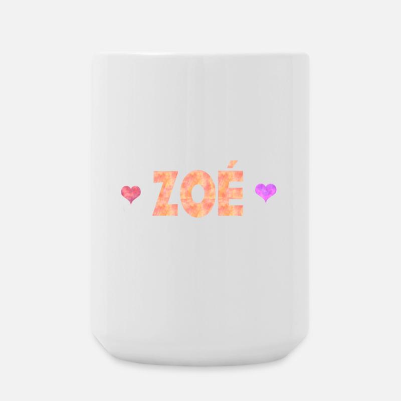 Zoé - Große Tasse 440 ml - Weiß