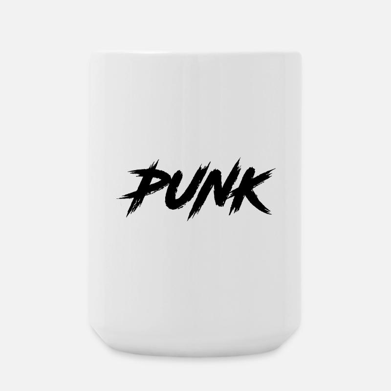 PUNK - Große Tasse 440 ml - Weiß